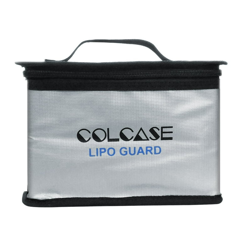 Colcase Fireproof Explosionproof Lipo Safe Bag For Lipo Battery Storage And Char Colcase Fireproof Explosionproof Lipo Safe Bag For Lipo Battery Storage And Char